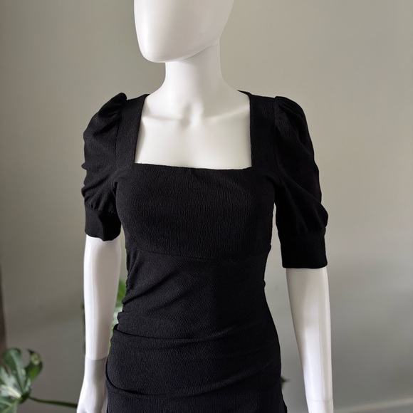 Pre-Loved ba&sh Women's Black "Lady Dress" Sz Small - Picture 8 of 13